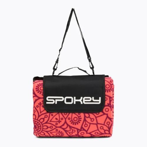 Koc piknikowy Spokey Picnic Mandala czerwony 928253