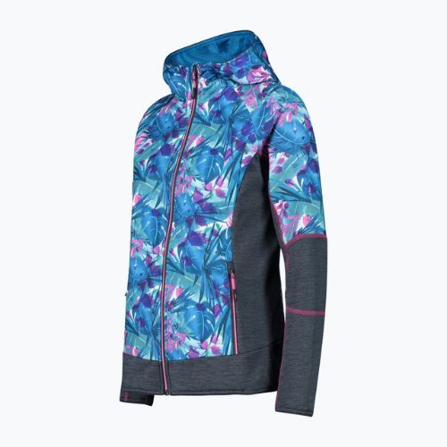 Bluza damska CMP 32E6156 Fix hawaian/purple fluo