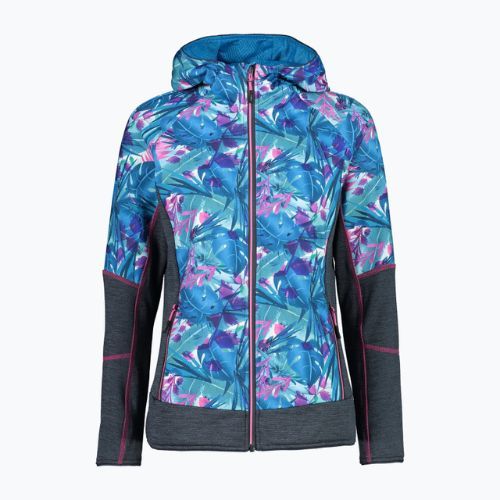 Bluza damska CMP 32E6156 Fix hawaian/purple fluo