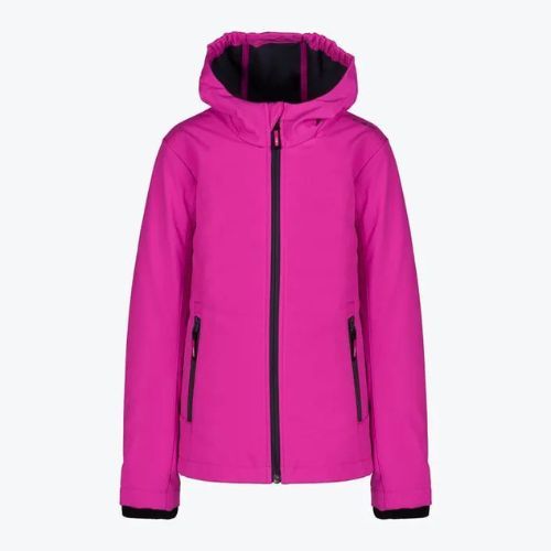 Kurtka softshell dziecięca CMP 3A29385 Fix purple fluo