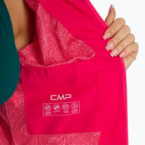 Kurtka przeciwdeszczowa damska CMP 31Z5406 Zip fragola