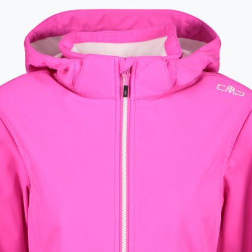 Kurtka softshell damska CMP 39A5006 Zip purple fluo