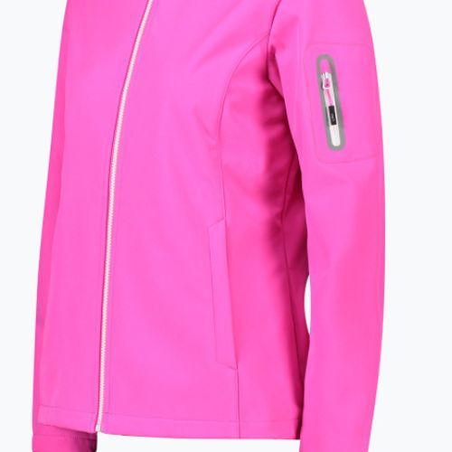 Kurtka softshell damska CMP 39A5006 Zip purple fluo