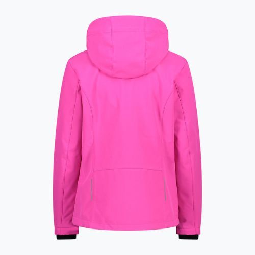 Kurtka softshell damska CMP 39A5006 Zip purple fluo