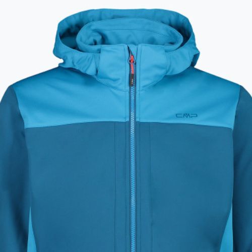 Kurtka softshell męska CMP 39A5027 Zip deep lake/danube