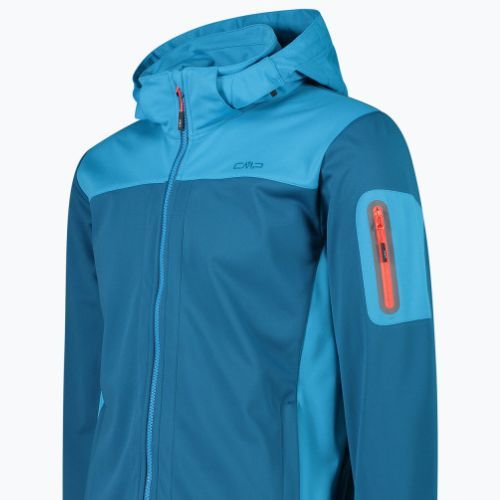 Kurtka softshell męska CMP 39A5027 Zip deep lake/danube