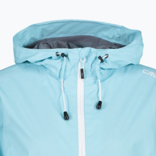 Kurtka przeciwdeszczowa damska CMP 39X6636 Fix Hood acqua