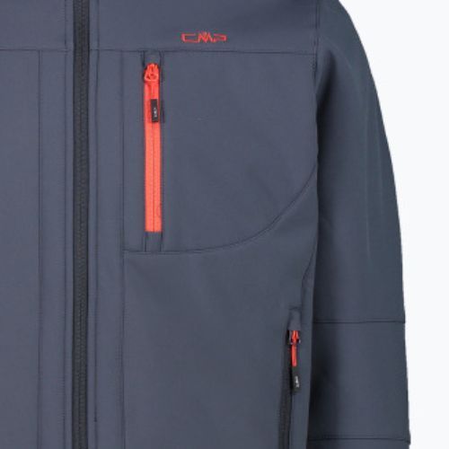 Kurtka softshell męska CMP 3A01787N Zip Hood titanio/antracite