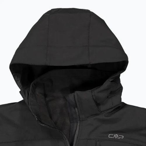 Kurtka softshell męska CMP 3A01787N Zip Hood nero