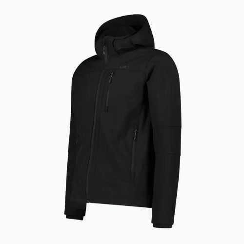 Kurtka softshell męska CMP 3A01787N Zip Hood nero