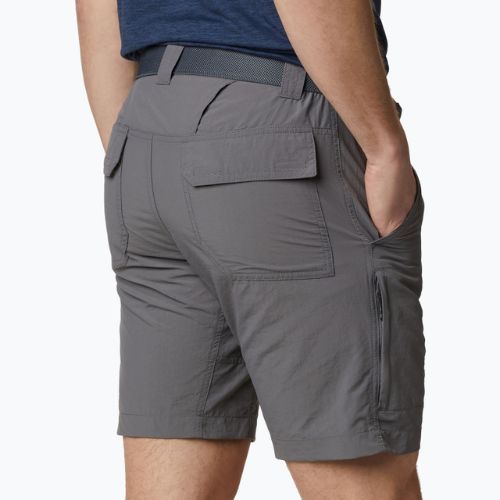Spodenki trekkingowe męskie Columbia Silver Ridge II city grey