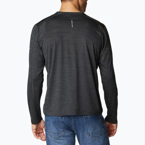 Longsleeve trekkingowy męski Columbia Alpine Chill Zero black heather
