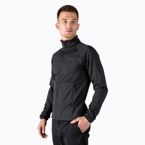 Bluza trekkingowa męska Marmot Leconte Fleece black