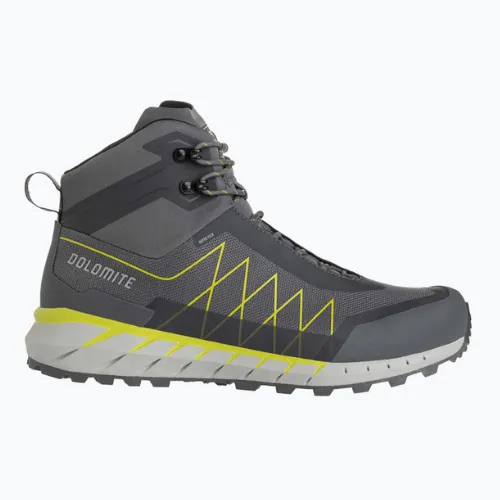 Buty trekkingowe męskie Dolomite Croda Nera Hi GTX gunmetal grey/lime green