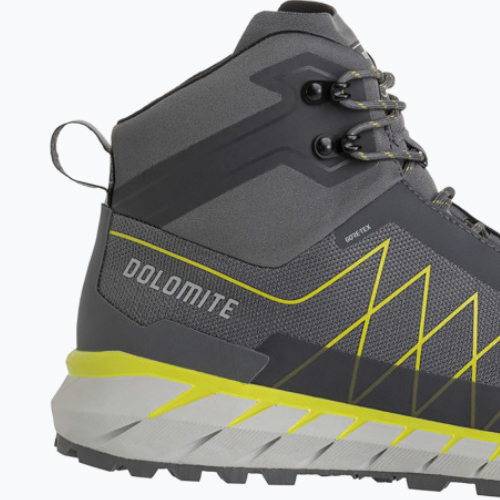 Buty trekkingowe męskie Dolomite Croda Nera Hi GTX gunmetal grey/lime green