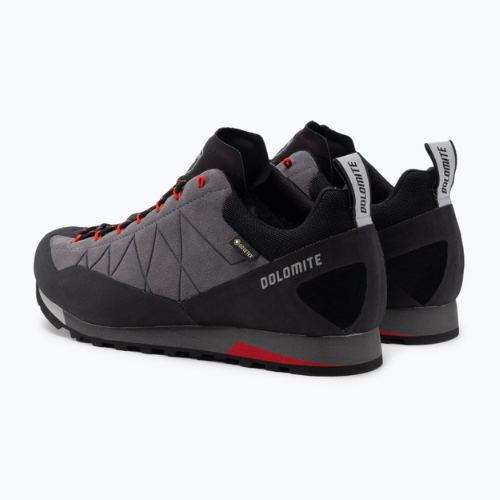 Buty podejściowe męskie Dolomite Crodarossa Low GTX gunmetal grey/fiery red