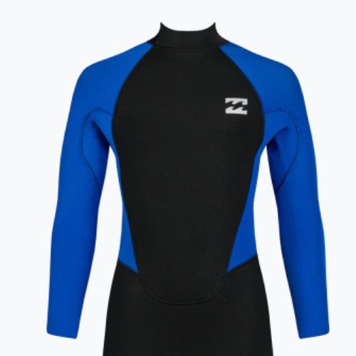 Pianka do pływania dziecięca Billabong 4/3 mm Intruder Back Zip GBS blue
