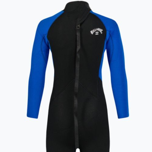 Pianka do pływania dziecięca Billabong 4/3 mm Intruder Back Zip GBS blue