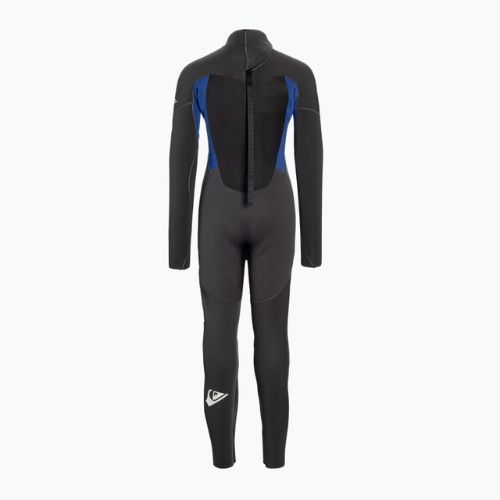 Pianka do pływania dziecięca Quiksilver 4/3 mm Prologue Back Zip jet black/nite blue