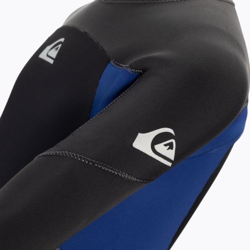 Pianka do pływania dziecięca Quiksilver 4/3 mm Prologue Back Zip jet black/nite blue