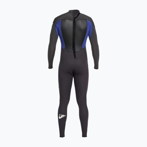 Pianka do pływania męska Quiksilver 4/3 mm Prologue Back Zip jet black/nite blue