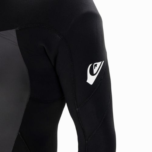 Pianka do pływania męska Quiksilver 3/2 mm Syncro Back Zip GBS black/white