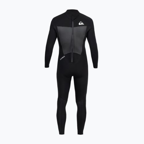Pianka do pływania męska Quiksilver 3/2 mm Syncro Back Zip GBS black/white