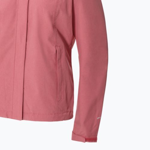 Kurtka przeciwdeszczowa damska The North Face Sangro slate rose light heather