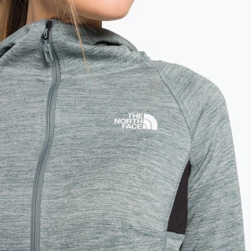 Bluza trekkingowa damska The North Face AO Midlayer FZ grey