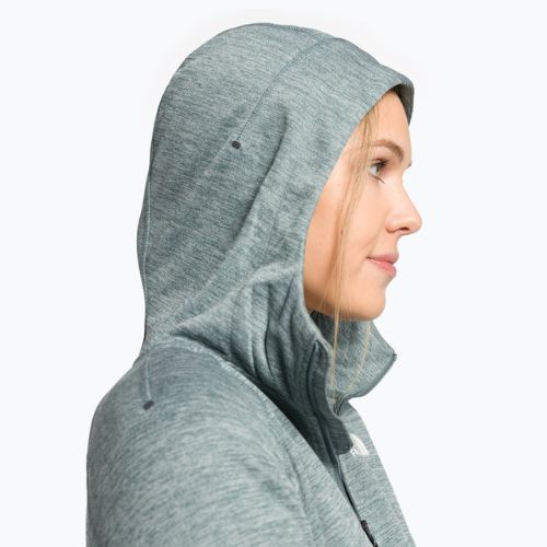 Bluza trekkingowa damska The North Face AO Midlayer FZ grey