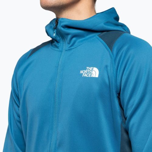 Bluza trekkingowa męska The North Face AO Midlayer FZ Hooded banff blue/monterey blue