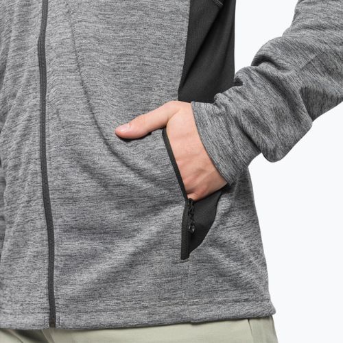 Bluza trekkingowa męska The North Face AO Midlayer FZ asphalt grey lghthtr/black
