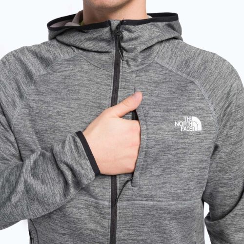 Bluza trekkingowa męska The North Face Canyonlands medium grey heather