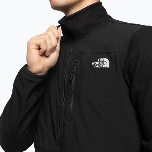 Bluza trekkingowa męska The North Face Glacier Pro Full Zip black/black