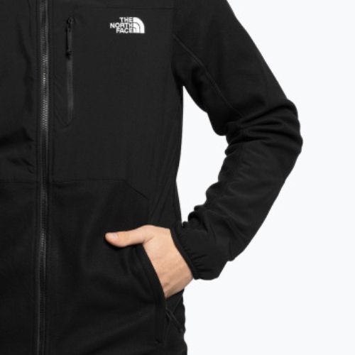 Bluza trekkingowa męska The North Face Glacier Pro Full Zip black/black