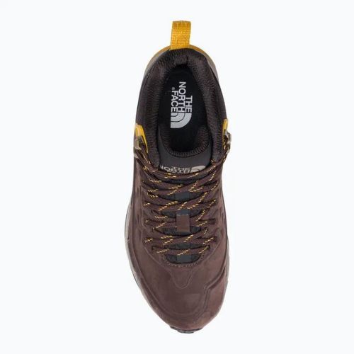 Buty turystyczne męskie The North Face Vectiv Exploris Mid Futurelight Leather deep brown/black