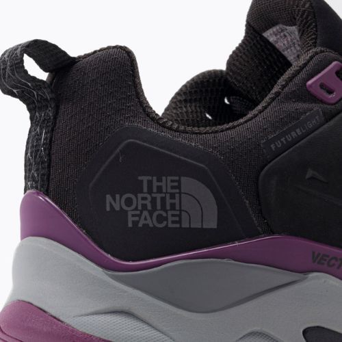 Buty turystyczne damskie The North Face Vectiv Exploris Futurelight Leather lthr black/pikes purple