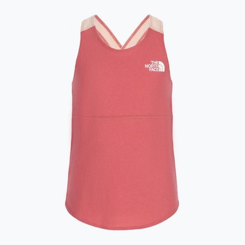 Koszulka trekkingowa dziecięca The North Face Never Stop slate rose