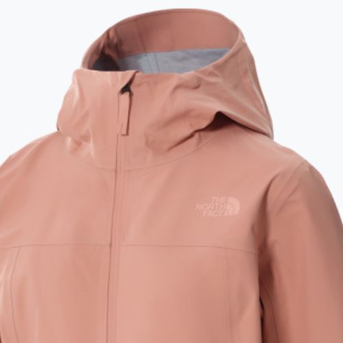 Kurtka przeciwdeszczowa damska The North Face Dryzzle Flex Futurelight rose dawn