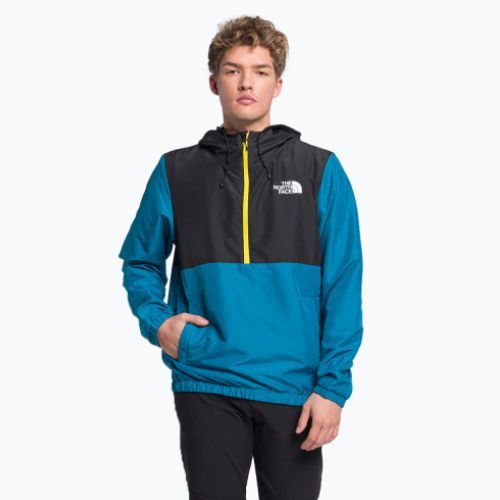 Kurtka przeciwwiatrowa męska The North Face MA Wind Anorak banff blue/black