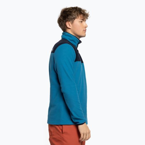 Bluza trekkingowa męska The North Face Homesafe Snap Neck banff blue/aviator navy
