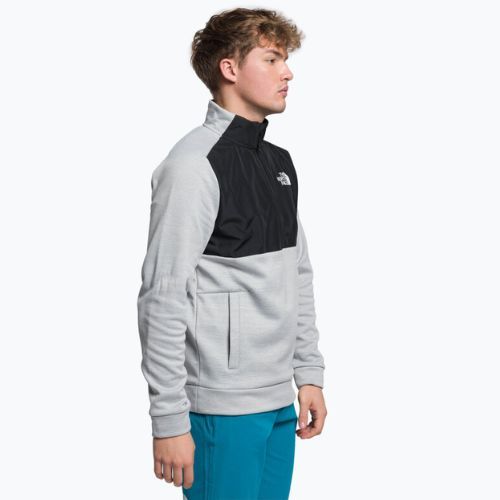 Bluza trekkingowa męska The North Face MA 1/4 light grey hthr/black