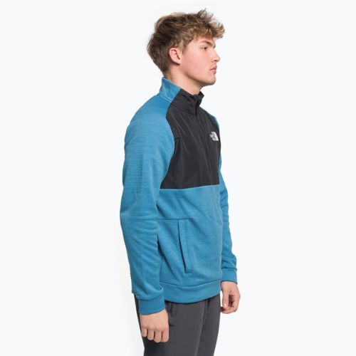 Bluza trekkingowa męska The North Face MA 1/4 banff bludrkheather/black