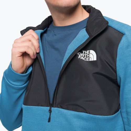 Bluza trekkingowa męska The North Face MA 1/4 banff bludrkheather/black