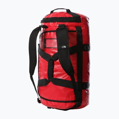 Torba podróżna The North Face Base Camp Duffel M 71 l red/black