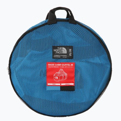 Torba podróżna The North Face Base Camp Duffel M 71 l banff blue/black
