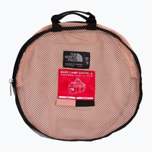 Torba podróżna The North Face Base Camp Duffel S 50 l rose dawn/black