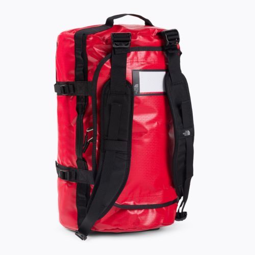 Torba podróżna The North Face Base Camp Duffel S 50 l red/black