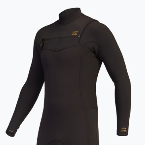 Pianka do pływania męska Billabong 5/4 mm Revolution 2021 Chest Zip black clay