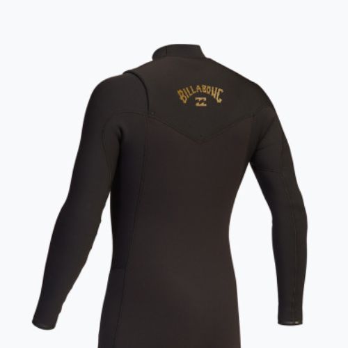 Pianka do pływania męska Billabong 5/4 mm Revolution 2021 Chest Zip black clay